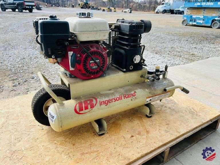 Ingersoll Rand  SS3 5.5 HP Portable Gas Wheelbarrow  Air Compressor