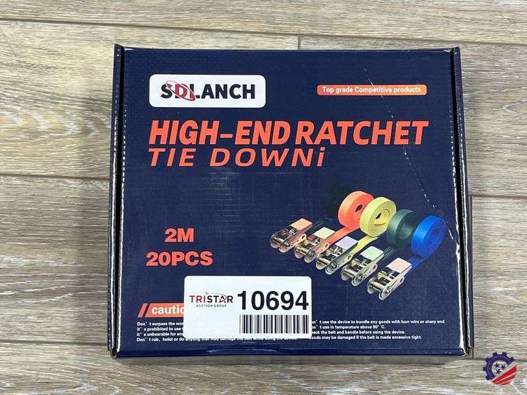 Unused 2026 CE SDLBB High End Ratchet Straps