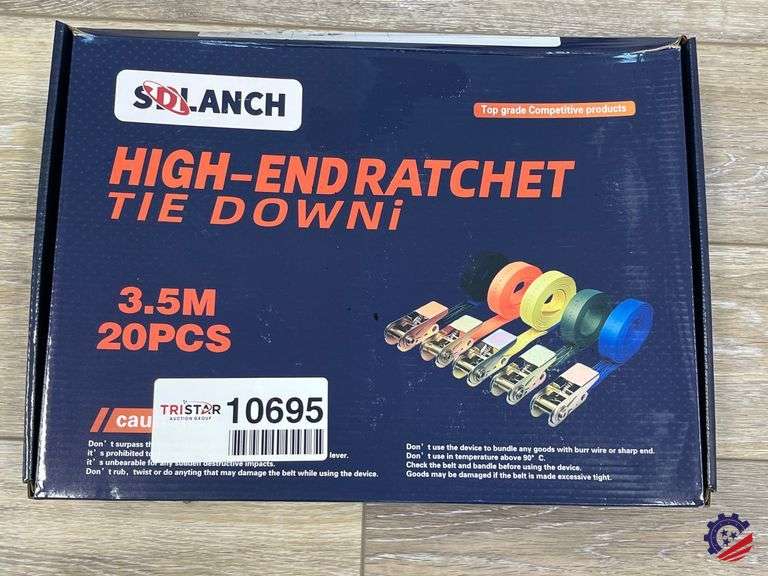 Unused 2026 CE SDLBB High End Ratchet Straps
