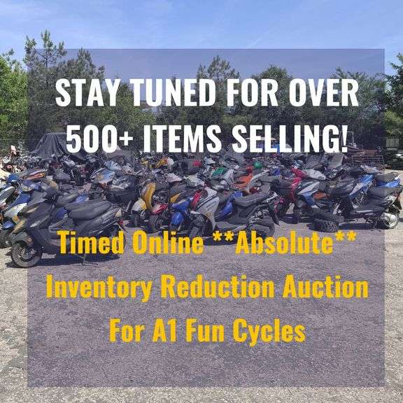 Timed Online Absolute Inventory Reduction Auction For A1 Fun Cycles 