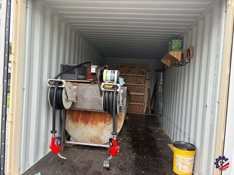 Completely Self Contained Jobsite Fuel Container