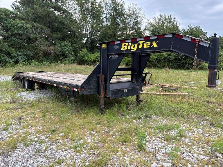 2014 BIG TEX 22GN Dual T/A 35' Gooseneck Trailer