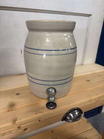 Vintage Marshall Pottery Hand turned water dispenser.