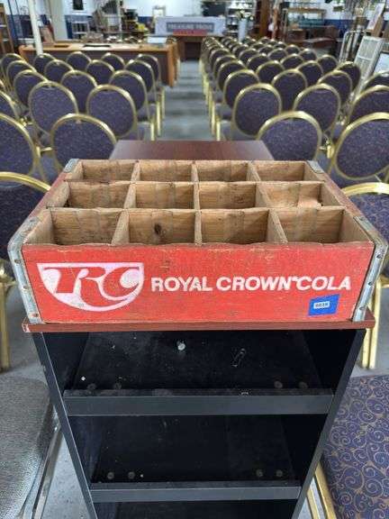 RC cola crate.