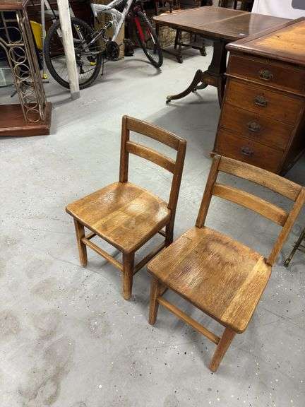 2 children’s chairs. 1 price for all.