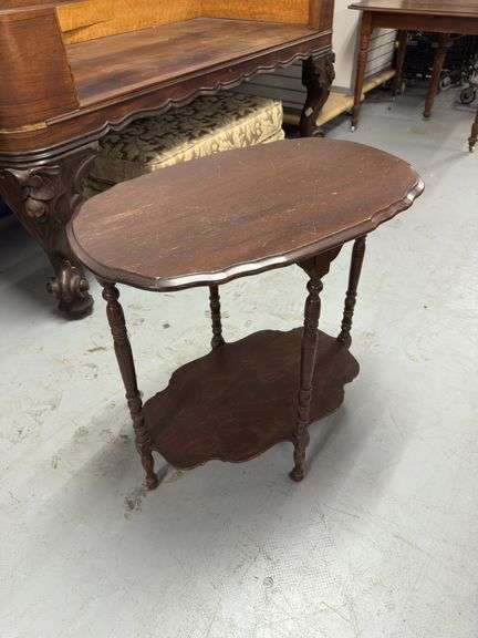Antique entry table