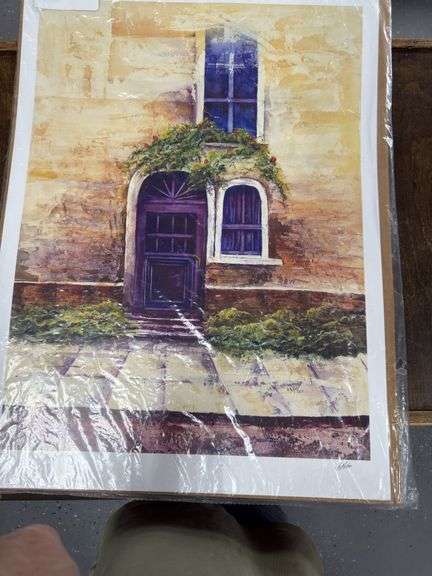 Local Texarkana artist painting. Betty Miller 22x30in.