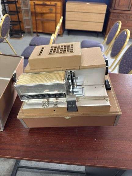 Argus slide projector.