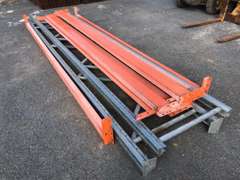 Pallet Racking inc 8 x Beams and 2 x Uprights
