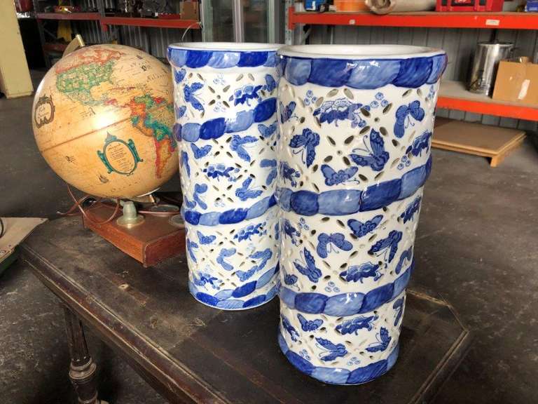 Globe and Vases