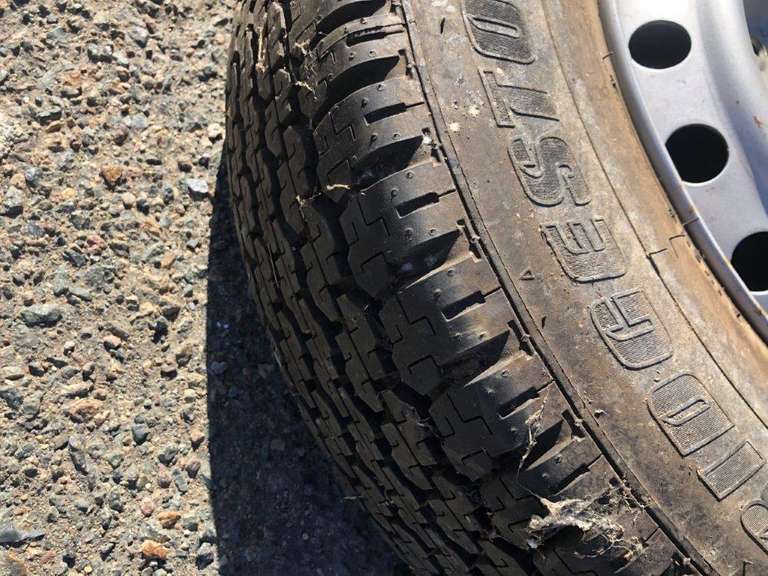 205R16C Tyre and Rim