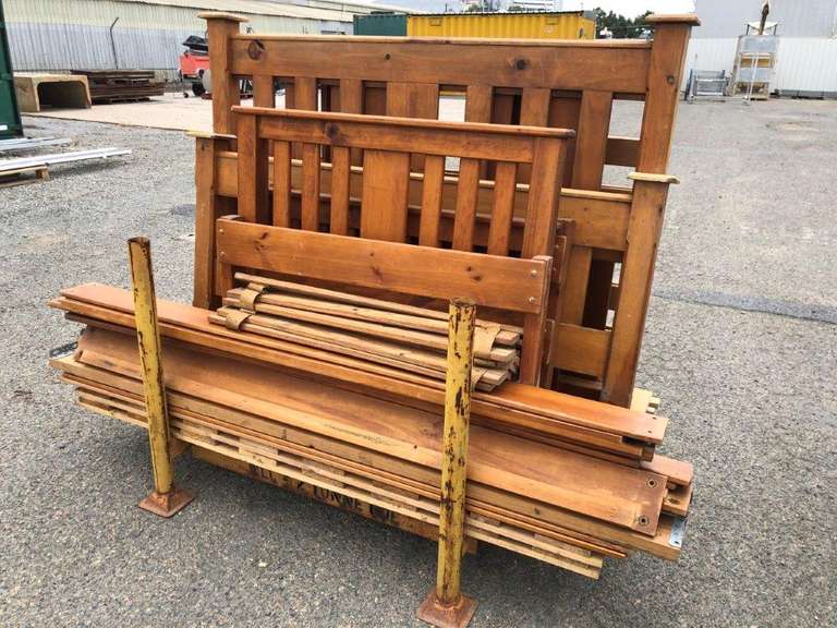 Double Single Bunk, Double Bed and Single Bed Frame