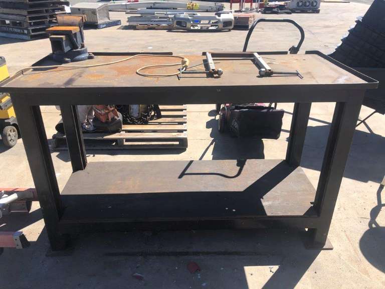 Steel Workbench and Vice