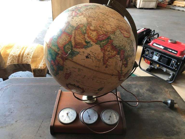 Globe and Vases