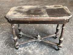 Antique Fold Out Card Table