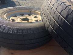 2 x Sunraisier Ford Five Stud 185R14C Tyres and Rims