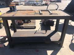 Steel Workbench and Vice