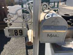 Laundry Sink and Mailbox