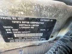 2015 Toyota Landcruiser Workmate VDJ79R Utility