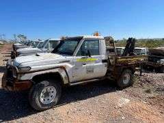 2015 Toyota Landcruiser Workmate VDJ79R Utility