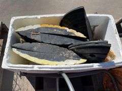 Mechanic Slide, Stools and Rubber Speed Bump