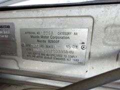 2003 Mazda Bravo 2600  F Utility Trayback