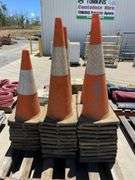 Qty Large & Medium Traffic Cones