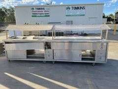 3600x1000mm Stainless Steel Unit