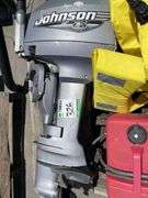 6HP Johnson Outboard, Lift Jackets and Fuel Tank