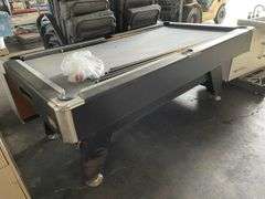 Pool Table, Balls and Cues