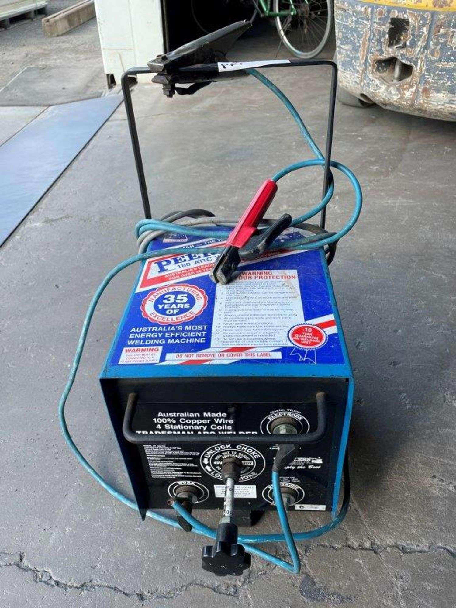 Peerless 180 Arc Welder - TVAA Pty Ltd T/A Tomkins Valuers