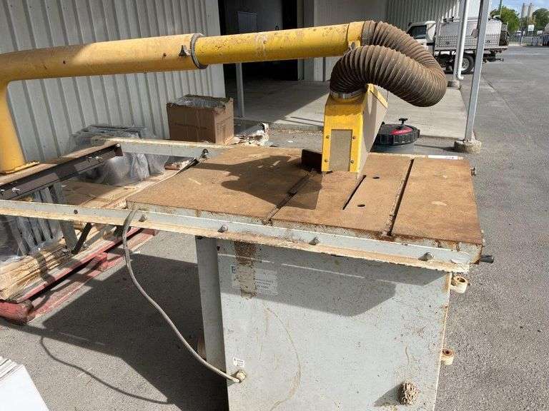 Rupro Saw Table - TVAA Pty Ltd T/A Tomkins Valuers & Auctioneers