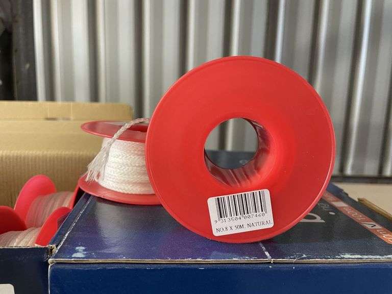 4x As New Boxes 50m Builders Line - 10 Rolls/box