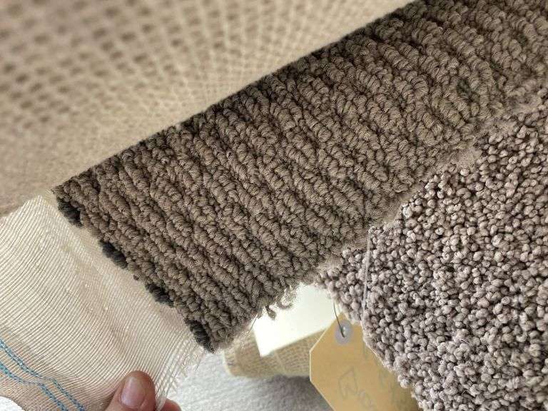 12x Rolls Assorted Carpet End Rolls - Browns & Greys