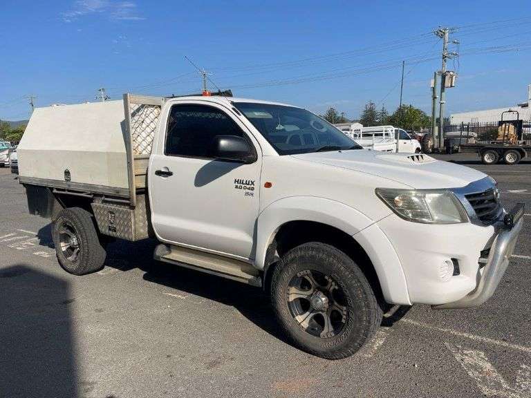 2015 Toyota Hilux Single Cab 4x4 Utility