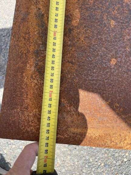 Qty 2070mmL Plate Steel - 200-300mmW - approx 10mm