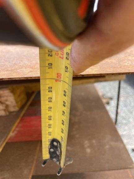 Assorted Plate & Sheet Steel inc 3x 7mm 1560x1800mm