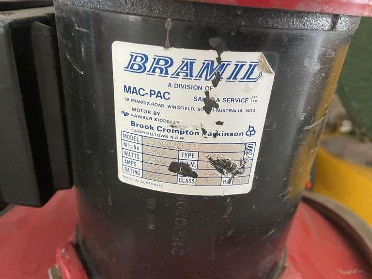 Bramil 16 and Commercial Floor Scrubbers