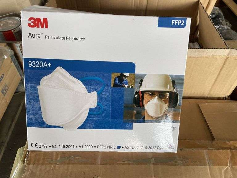 4x Boxes of Particulate Respirators