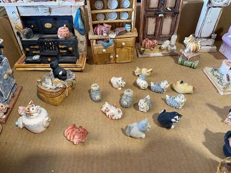 Vintage Scottish Cat Collection