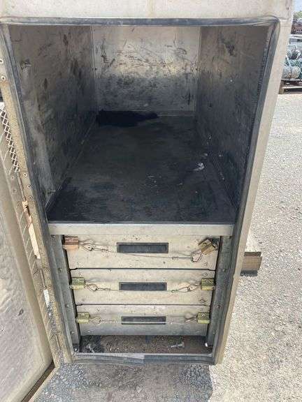 Slimline Aluminium Truck Toolbox - 500mmDx2.1mLx1.2mH