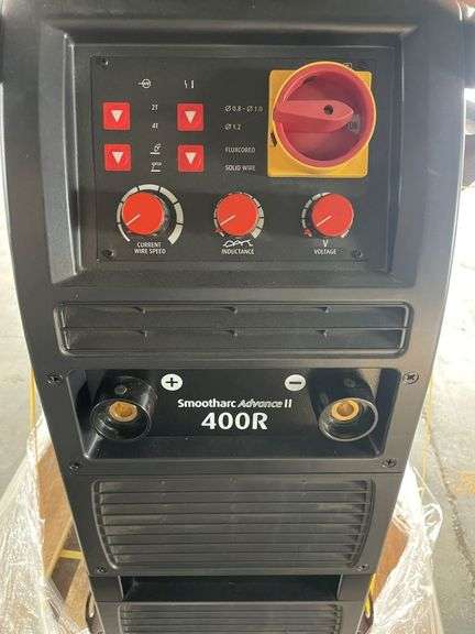 As new Smootharc Advance II MIG 400R Welder and Wire Feeder
