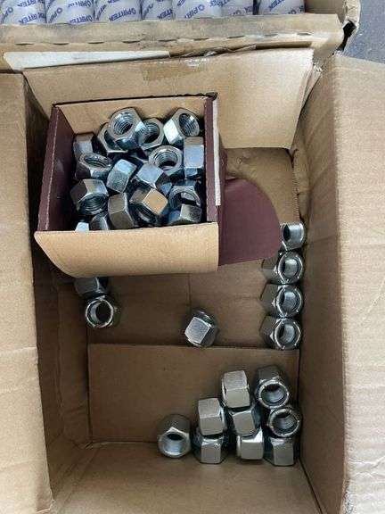 Pallet Assorted As New Nuts/Bolts, Pirtek End Covers