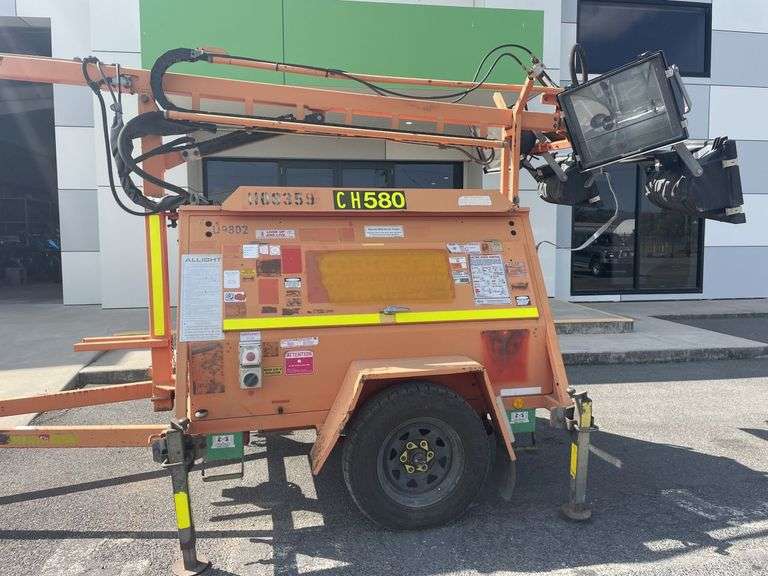 2012 Allight MS6K-9 Mine Spec Light Tower Trailer