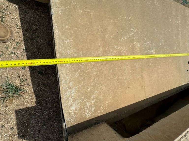 2x Concrete Kerb Inlets 2.4m