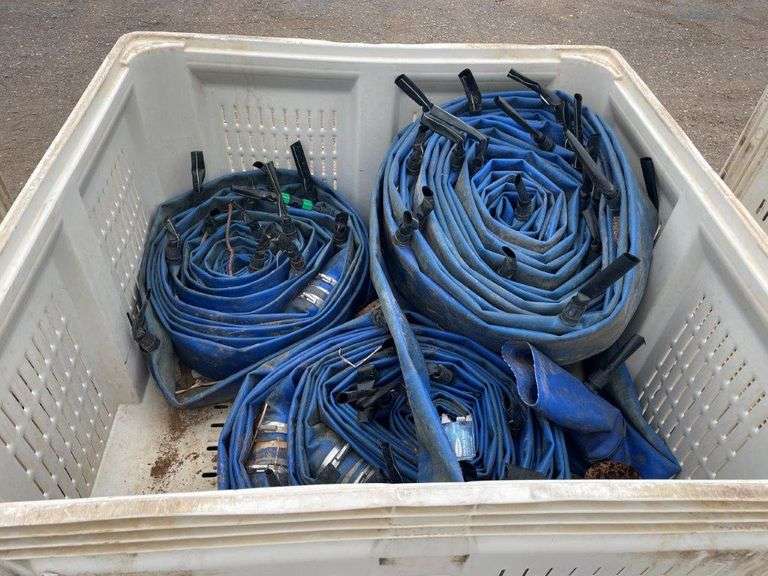 1x Nally Bin and Layflat Hose