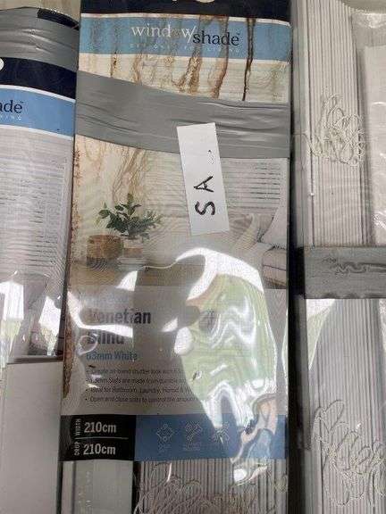 3x Window Venetian Blinds - 210cmx210cm