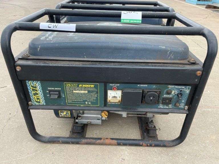 2x GMC 2300w Generators