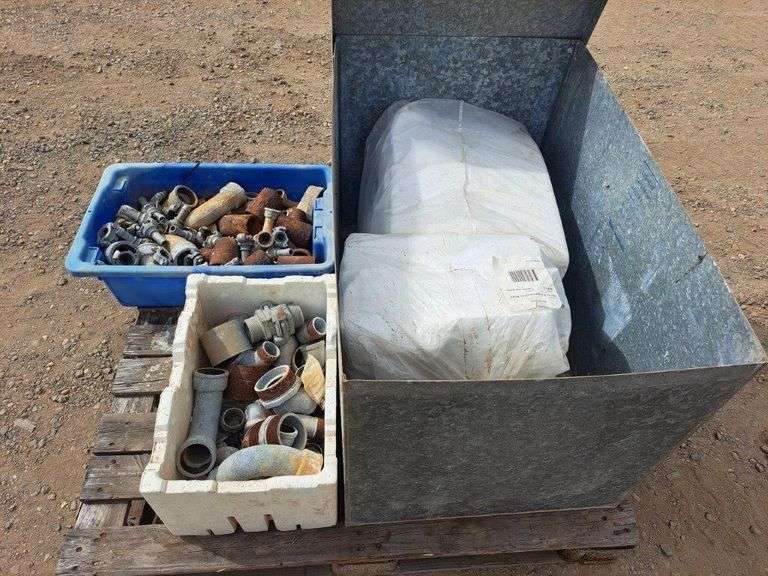 Steel Trunk, Steel Fittings & Polypropylene Mats