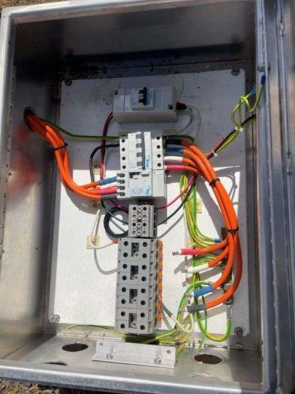 2x Switchboards - 63/15amp outlet